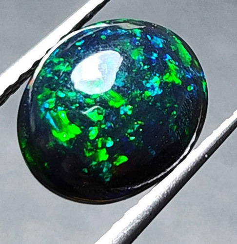 äthiopischer schwarzer opal - schwarzer,