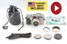 🎦 [NEUWERTIG++ mit Haube] Contax G2 analoge Sucherkamera Planar 45 mm F2...