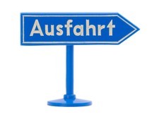 Siku Plastik Zubehör Schild