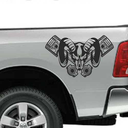 Aufkleber set auto - set, tattoo