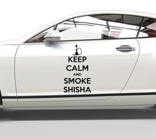 Autoaufkleber keep calm and - keep,