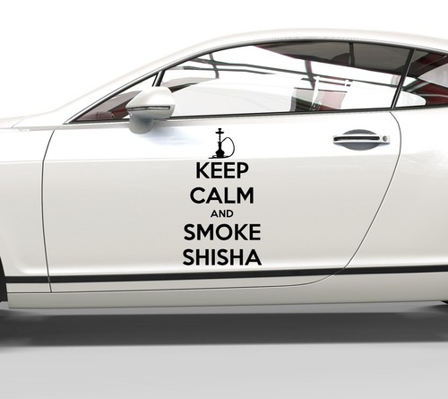 Autoaufkleber keep calm and - keep,