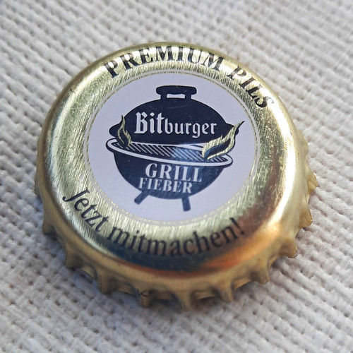 Bitburger kronkorken grill - kronkorken, „grill