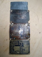 4 x Schild Messing Zink