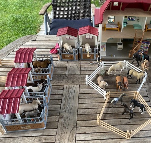 Schleich horse club stall - schleich,