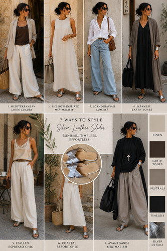 Darkwood leder slides 42 - darkwood,