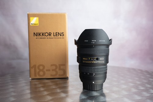 Nikon nikkor 35mm g - 18-35mm, ed