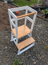 Lernturm Kinder Lernstuhl Lernhocker Tritthocker für Küche