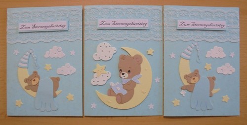 Grusskarte bärchen im - °bärchen,