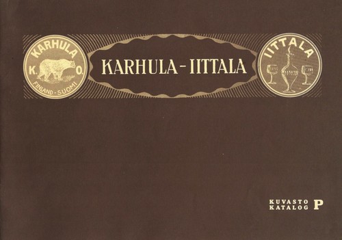 Karhula ittala katalog - ittala, 1922
