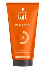 35,50€/L - 6er Pack Schwarzkopf Taft - Maxx Power - Haar Styling Gel N°8 - 150ml