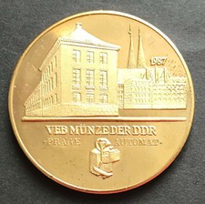 DDR Medaille Münzausstellung