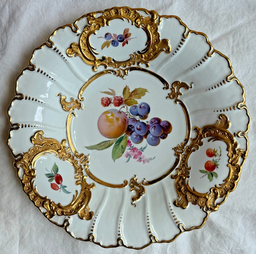 Meissen prunkteller zierschale - meissen,