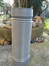 flexibles Abluftrohr DN 150 ausziehbar bis 200 cm Kunststoff grau Abzugshaube