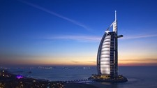 Burj Al Arab Dubai Vintage