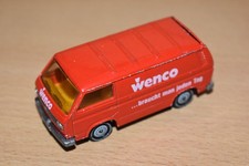 SIKU 1331 VW Transporter Bus T3, wenco Werbemodell Auto, SEHR RAR, KLASSE MODELL