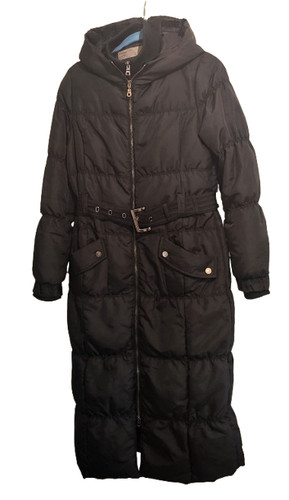Zara daunenmantel schwarz mit - zara,
