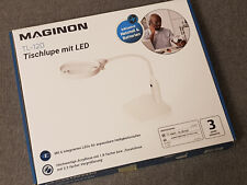 MAGINON Tischlupe TL-120 mit LED-Beleuchtung