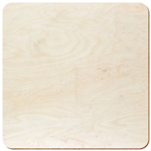 Holz quadrat aus birke - aus, natur