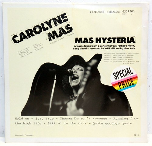 Vinyl carolyne mas - -,