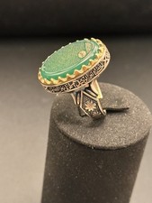 Herrenring Achat aqeeq Stein