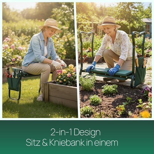 Gartenhocker kniebank faltbar - gartenhocker,