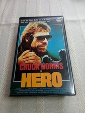 VHS Videokassette Hero - Chuck Norris/VHS/Großbox/Cannon VMP/1988/Rarität (51)
