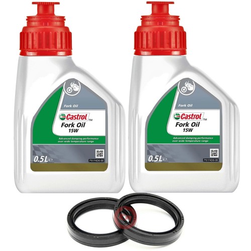Set castrol 15w fork - set,