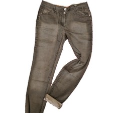 Cecil Hose Jeans Stretch Hose Gesa Braun gemustert 34er Länge 229 (4 450) NEU