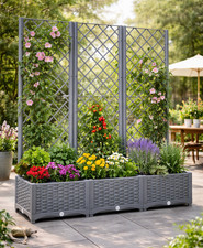 Pflanzkübel Rankgitter