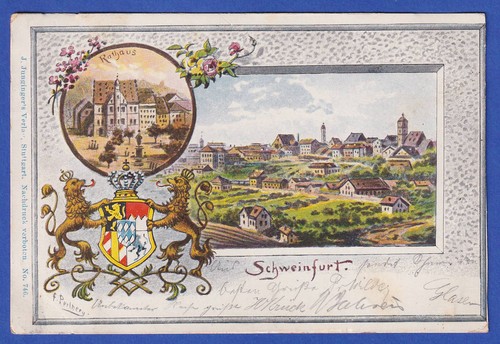 Alte schweinfurt - alte, ak