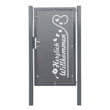 Blech Tor Sichtschutz