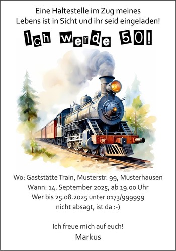 Einladungskarten geburtstag - einladungskarten,