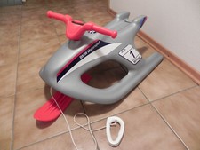 BMW Schlitten Bob Lenkschlitten Rodel Kinderschlitten Lenkbob Skibob