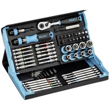 Hazet  Steckschlüsselsatz  Vierkant, Sechskant, 1/4" (6.3 mm) 59teilig 2200SC-32