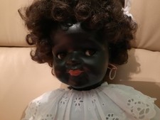 alte Puppe Masse schwarz