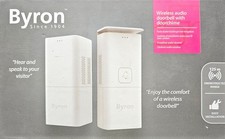 Byron DIC-24815 Wireless Türklingel Sprechanlage  Funk System 125m Reichweite