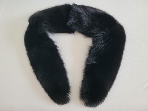 Edelpelzstola fuchs schwarz - edelpelzstola,