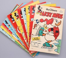 Micky Maus 1960 original 1-52 Humor Comic Heft Ehapa Verlag Walt Disney Auswahl