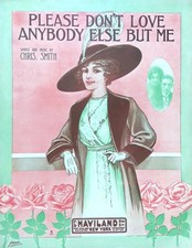 Please don love anybody else - don't,