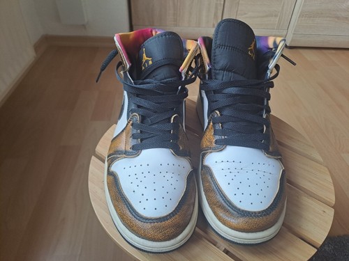 Air jordan mid orange - air, 1