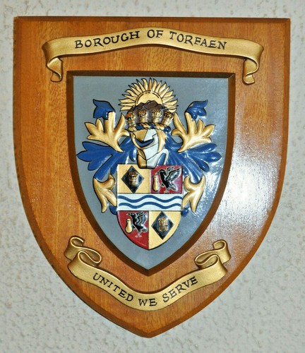 Gemeinde torfaen wandtafel - torfaen,