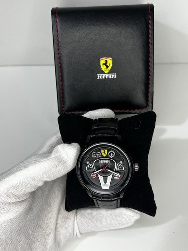 Ferrari uhr lederarmband - uhr,