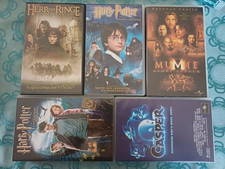 vhs Videokassetten Harry Potter 1+3, die Mumie, Casper, Herr der Ringe 1