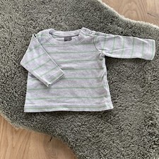 HM Baby Longsleeve | Gr. 68 | Gestrieift | LOGG H&M | Newborn | Erstausstattung