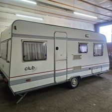 Wohnwagen Bürstner Club TÜV + Gas 10 / 27 TOP