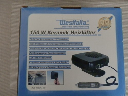 150w keramik heizlüter kfz - keramik,