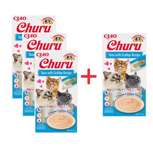 Inaba cat churu 4x56g cremiger - 4x56g,