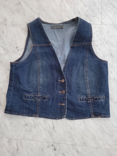 Weste jeans blue - weste, vision