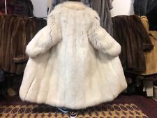 Fuchsmantel Polarfuchs Fuchs Pelzmantel Pelz Real Fur Polar Fox Coat Volpe M/L